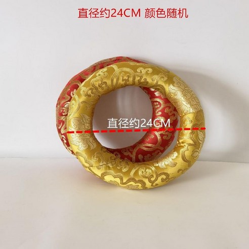 명상 풀문 싱잉볼 네팔 요가 티벳 불교 릴렉스 치유 사운드 차임 대형, 직경 약 24CM, 1개
