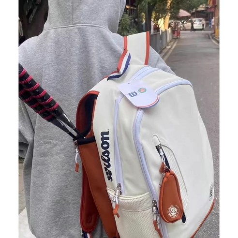 롤랑가로스 디자인은 합격, 수납은 아쉬운 테니스 가방 솔직 후기