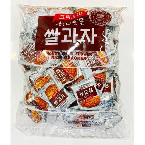 허니눈꽃 쌀과자 1kg, 2팩 수입과자