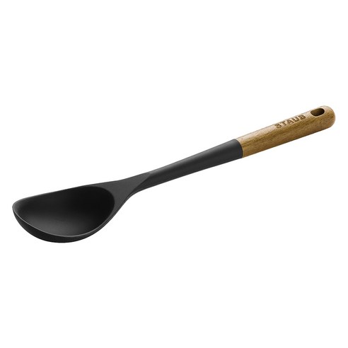 스타우브 서빙 스푼 31cm, 1개, 우드 + 블랙
수저/커트러리 스타우브 서빙 스푼 31cm, 1개, 우드 + 블랙
수저/커트러리