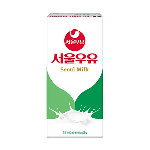 서울우유 멸균우유 1000ml, 1L, 5개