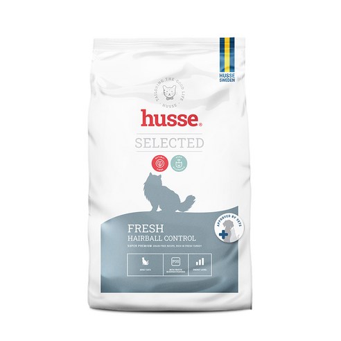 후새 고양이 헤어볼 & 알러지 케어 헤어볼 컨트롤, 1개, 1.36kg, 칠면조