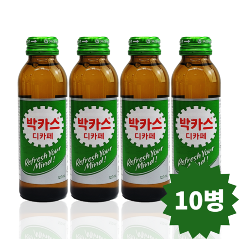 동아제약 박카스 디카페 에이 120ml x 10병, 40개 컨디션10병 Best Top5