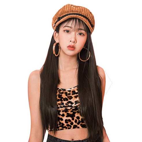 가발매니아 붙임머리 파워 3피스 헤어피스 실키스트레이트, 내츄럴브라운, 1세트
