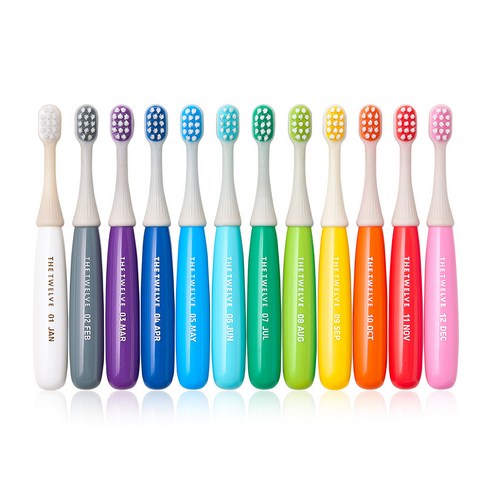 더트웰브 토들러 칫솔로 우리 아이 건강한 칫솔질 습관 시작!