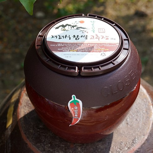 깊고 깔끔한 맛 100% 국산 감로이슬농원 찹쌀 고추장