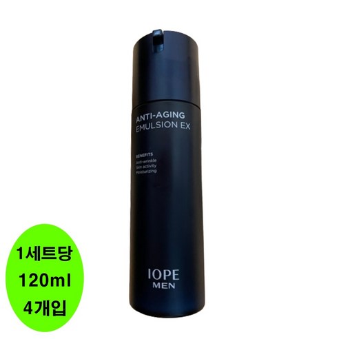 아이오페 맨 안티에이징 에멀젼 120ml, 240ml, 1개