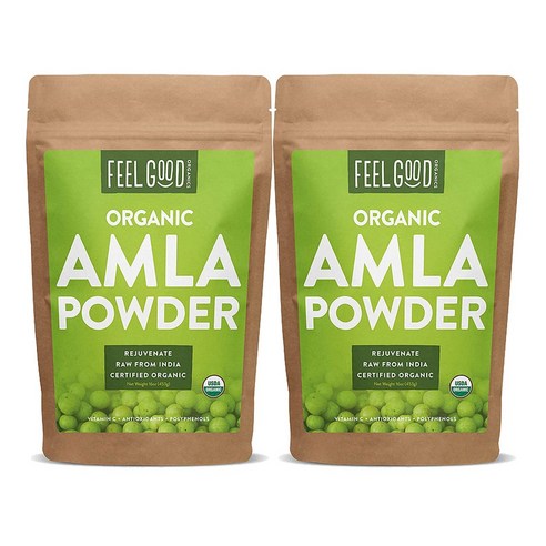 2개세트 FGO 암라가루 amla 암라 파우더 Organic Amla Powder, 226g, 2개
