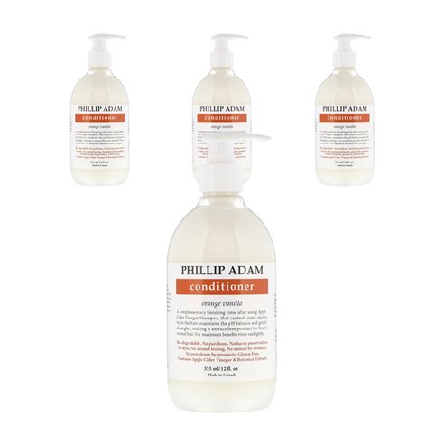 Phillip Adam 컨디셔너 오렌지 바닐라, 4개, 355ml