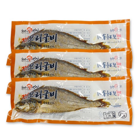 간편하게 데워먹는 영광 법성포 부세 찐 보리굴비 3미 5미(30cm) 진공포장, 01_영광 찐 보리굴비 3미, 3개