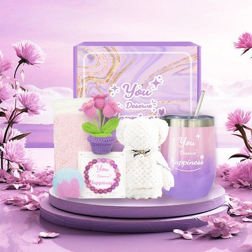 사랑스러운 핑크 스파 선물