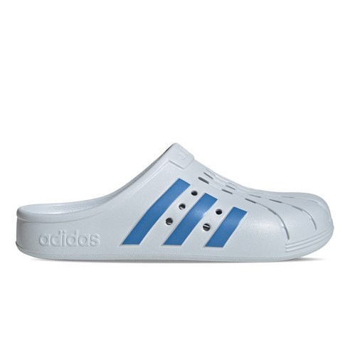 아디다스 아딜렛 클로그 슬리퍼 WH/BL HP9400