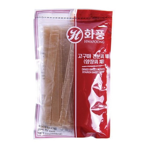 화풍 양장피채 250g 고구마전분피