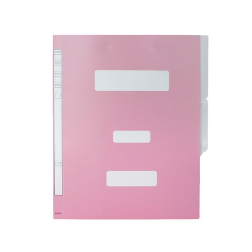 아인텍 PP(플라스틱) 정부화일 20개 다회용 화일철, 1세트, 분홍[A3262](20개)