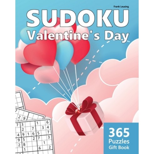 (영문도서) SUDOKU Valentine''s Day: 365 Puzzles Gift Book Paperback, Independently Published, English, 9798373370028