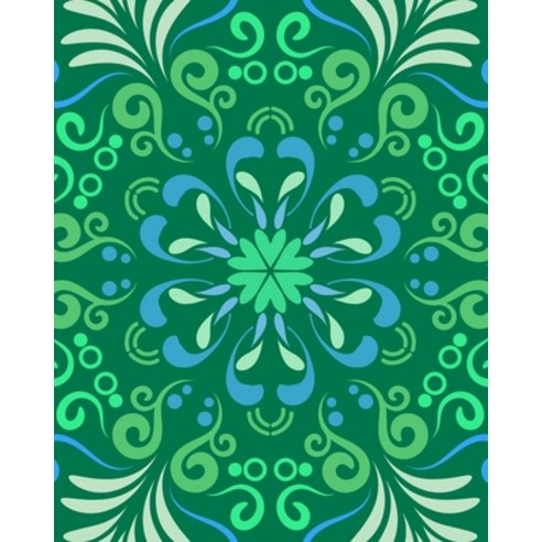 Mandala 2021 Daily Planner with Sudoku a Day: Green Blue Bohemian Planning by Day Calendar Jan-Dec 2021 Paperback, Independently Published