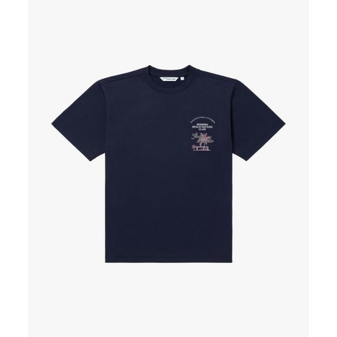 골스튜디오 아이파네마 비치 스위트 선셋 반팔티-다크 네이비 
티셔츠