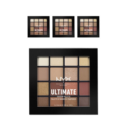 엔와이엑스 얼티미트 섀도우 팔레트 0.83g, 4개, Warm Neutrals