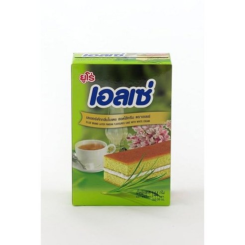 1+1 Euro Else Layer Pandan 화이트 크림 케이크 맛 5.08 온스