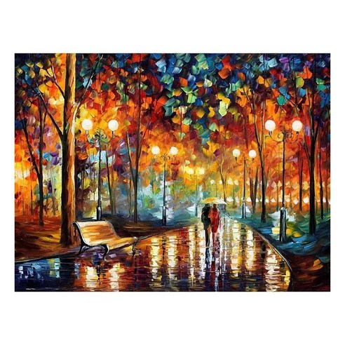 노 브랜드 숫자 키트로 페인트 40X50cm DIY 유화 어린이 학생 성인 초보자 브러시 포함, 그림 색상