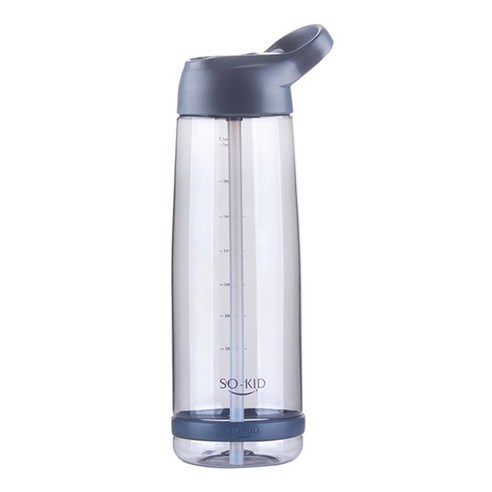 프렐러고 스포츠 물병 550ML/850ML/1000ML 휴대 헬스 빨대 물통, 블루 1000ML, 1000ml