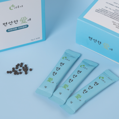 차전자피 환 식이섬유 이루다 편안한애 차전차피 30포, 1개