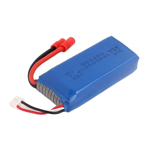 시마 올칩 7.4V 2000mAh 드론 X8C RC카 배터리 UDIRC UD1601 UD1602 SG1603 SG1604 호환, 1개, (X8C) 7.4v 2000mah
