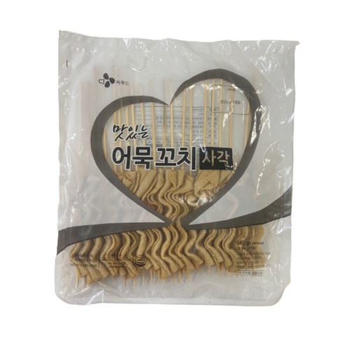 원하프맛있는 어묵꼬치(사각)640g씨제이, 1개, 640g