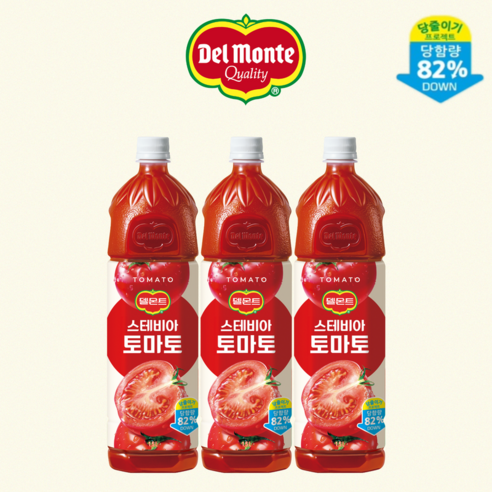 델몬트 스테비아 토마토 400ml, 8개