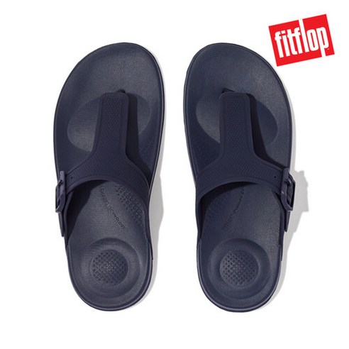 [핏플랍] 아이쿠션 어드저스터블 버클 플립-플랍 미드나잇 네이비 FFSO3E940N3 GB3-399