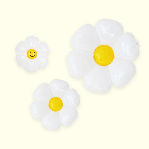 데이지풍선 꽃풍선 생일 파티용 풍선, 중