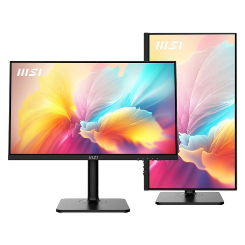 MSI 24인치 사무용 모니터 FHD 100Hz IPS 피벗 PD15W USB-C타입