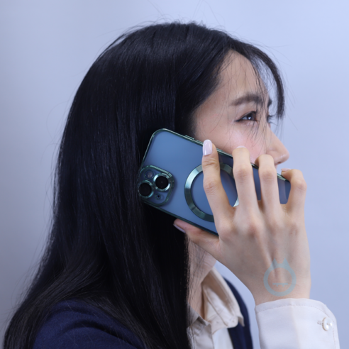 갤럭시 S22 플러스를 위한 최고의 보호와 편리성을 제공하는 브랜뉴 맥세이프 메탈젤리 케이스
