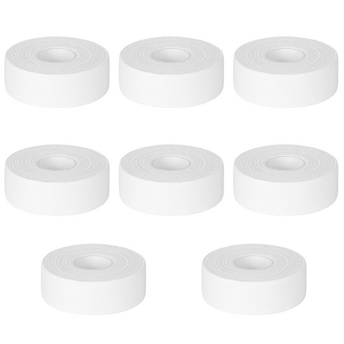 LINJIN 스포츠 면 테이프 클라이밍 화이트 폭 8pcs