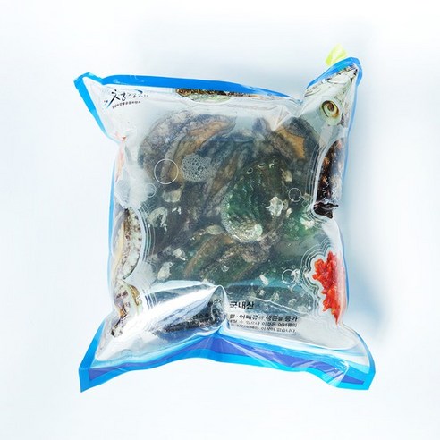 완도 활전복 산소포장 대 특대 500g 1kg, 전복 500g 7~8미, 1개