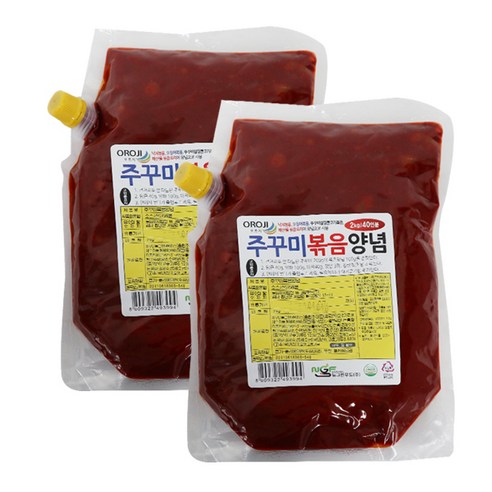 뉴그린 오로지 주꾸미볶음양념2kg 1개, 2kg