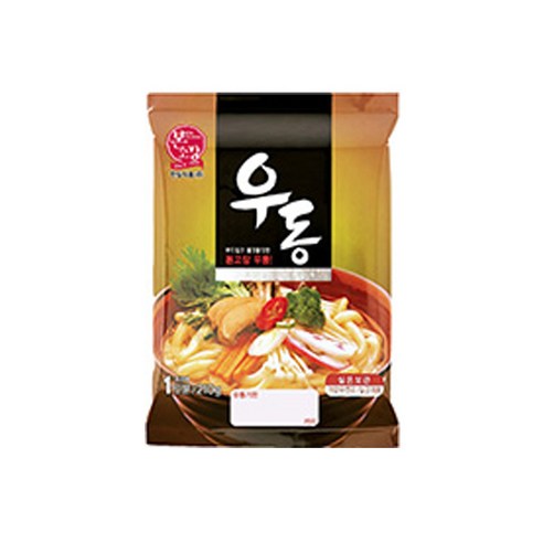 한일식품 본고장우동 210g, 6개 하나야마우동