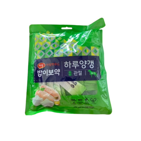 밥이보약 도그 하루양갱 간식 면역 28p, 닭고기, 224g, 1개