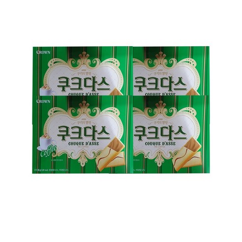 크라운 쿠크다스 커피 289g x 4, 4개