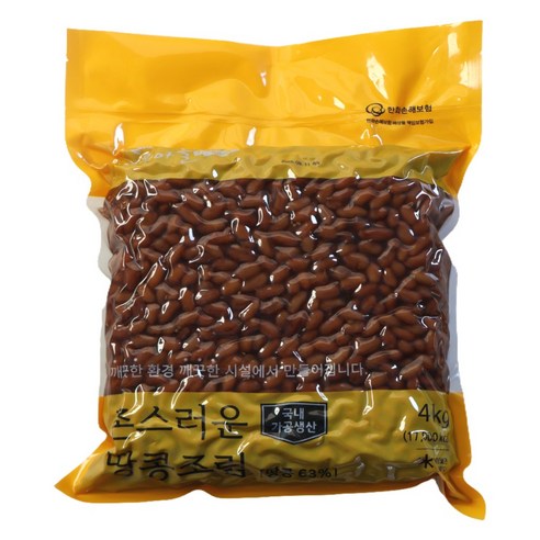 여우마을 수제반찬 촌스러운 땅콩조림, 4개, 1kg