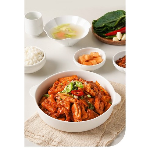 동양축산 춘천닭갈비 택배 양념닭갈비 캠핑 소포장 밀키트, 춘천 오덕간장닭갈비(1kg), 1개, 1kg