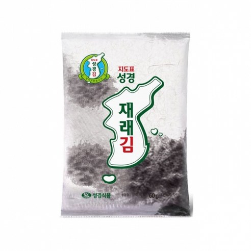 전장김(조미 성경 60g ) / 지도표 재래식 성경김 골드, 1개, 단품