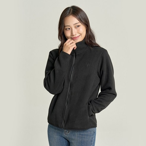 추운 날씨에 따뜻하고 편안한 벨로리 여성 고퀄리티 기모 소프트 후리스 자켓