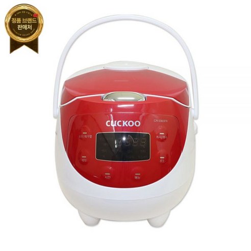 갓 지은 밥맛, 당신의 식탁에 행복을 더하는 쿠쿠 3인용 전기 보온 밥솥 CR-0365FR