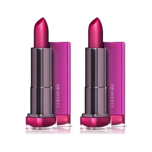 커버걸 컬러리셔스 리치 컬러 립스틱 3.4g, 2개, Bombshell Pink