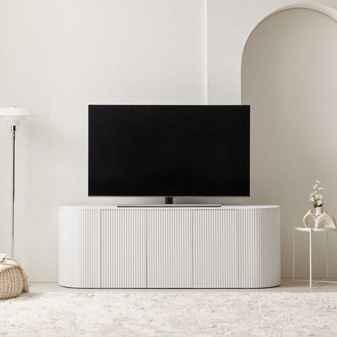 엘리나 템바보드 TV 거실장: 공간에 예술을, 생활에 편리함을 더하다!