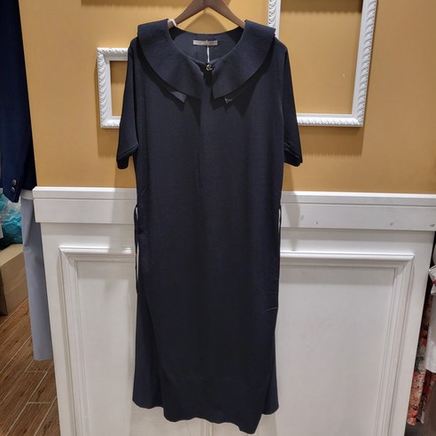 BCBG 비씨비지 여름23 캘리 우븐패치 원피스 B3B5K630