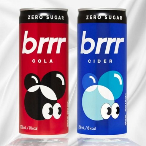 부르르 제로사이다250mlx30캔+ 제로콜라250mlx30캔, 30개, 250ml
