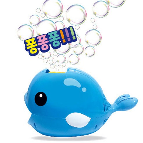 버블 메이커 오로라 난다고래 비누방울 블루, 1개, 단품