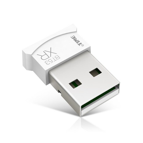 ipTIME BT53XR 블루투스 USB 동글 v5.3 리얼텍칩셋, 화이트, 화이트